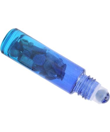 Fabater Roller Bottle Hotel Glass Essential Oil Bottle for Home Travel (10ML light blue essential oil bottle + jade ball) - Buy Online on GoSupps.com