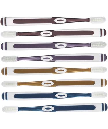 Minkissy Nano Toothbrushes - 32 Pack Soft Travel Toothbrushes for Adults & Family - Tooth Hygiene Accessories with Replacement Heads | Buy Online - Buy Online on GoSupps.com