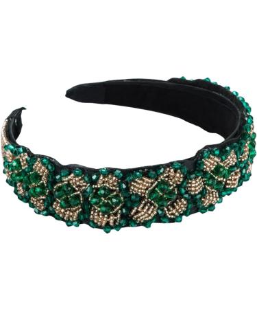 scicent Headbands for Women's Hair Fashion Hair Bands for Party Baroque Head Band Vintage Crystal Hairband Wide Hair Accessories for Ladies Elegant Head Hoop for Daily Wearing - 26019 - Buy Online on GoSupps.com