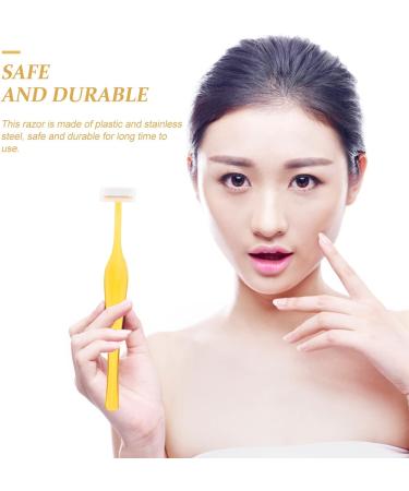 Fomiyes 5-in-1 Collapsible Eyebrow Trimmers & Facial Care Razors - Stainless Steel Face & Bikini Grooming Tools for Women - Buy Online on GoSupps.com