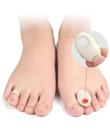 Foam Toe Corn Pads - Corn Cushions and Protectors - Cracked Skin Relief - Khaki One Size - Buy Online on GoSupps.com