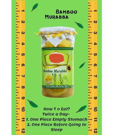 Homemade Murabba Bamboo Helps Increase Height Growth | Bans Ka Murabba 800g Pack | Murabba Bamboo Shoot Good for Health - Buy Online on GoSupps.com