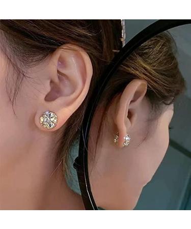 JIAWEIIY Dorina Ear Acupressure Magnetherapy Earrings 2/3Pairs Dorina Earrings Weight Loss Magnetic Earrings Ear Acupressure Earring (D) - Buy Online on GoSupps.com