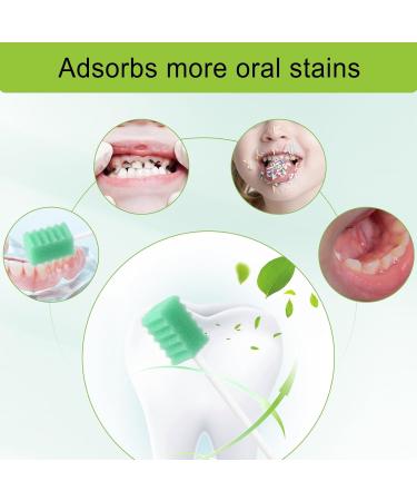 Argomax Oral Sponges Swabs - 100 Pcs Cyan Oral Care Foam Cleaning Mouth Swabs for Hygiene - Buy Online on GoSupps.com