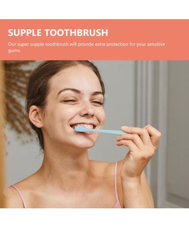 Gatuida 6-Pack Soft Travel Toothbrushes | Optimal Oral Care & Hygiene | Portable Toothbrushes with Covers for Easy Cleaning - Buy Online on GoSupps.com
