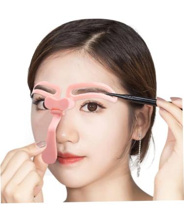 DRESSOOS Eyebrow Tools Mold Reusable Eyebrow Girls Makeup Gadgets Beauty Supplies Eyebrow Trimming - Buy Online on GoSupps.com