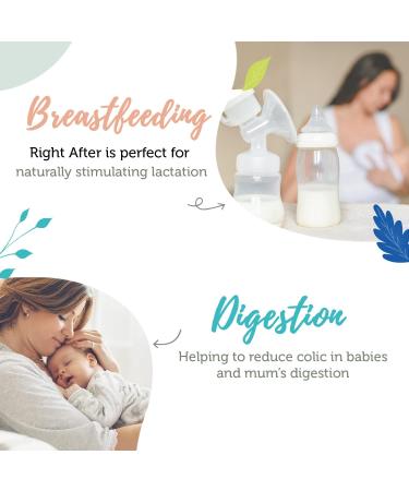 ORIGEENS ORGANIC BREAST FEEDING BABY TEA 100g | Organic Breastfeeding Tea and Digestion | Hot/Iced tea | Herbal lactation tea with Fenugreek seeds Ginger Turmeric & Lemon Nettle Moringa Breast Feeding tea - Buy Online on GoSupps.com