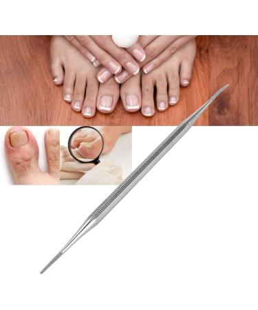 Steel Nail File Trimmer 18 3 2 Stainless Steel Double Ingrown Toe Nail File Ingrowing Nail Lifter Pedicure Tool Tool Toenail - Buy Online on GoSupps.com