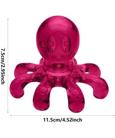 Nudge Octopus Head Massager | Portable Handheld Scalp Massager for Hair Care & Headache Relief - International Shipping Available - Buy Online on GoSupps.com