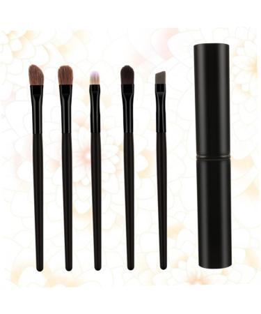 LALADEFIEE 5pcs Eyeshadow Brush Kit Blackriflecoffee Liner Brush for Eyes Cosmetic Tools - Buy Online on GoSupps.com