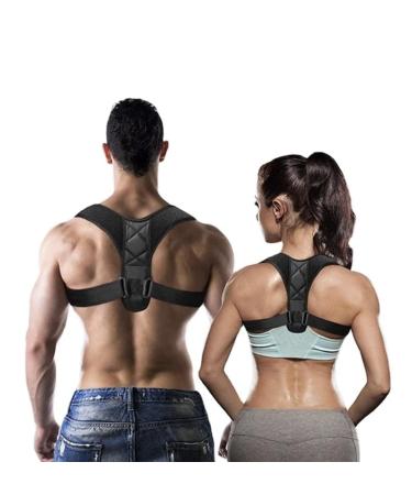EZ-FIT Invisible Light weight Easily adjustable posture correction brace (Medium)