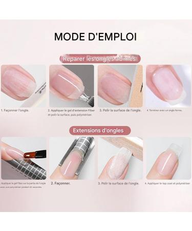 Nail Repair and Protection Gel Nail Adhesive Bond | 15 ml Thickening Protective Strengthening Gel for Beauty Travel Protection Home Restoration Women Care Manicure - Buy Online on GoSupps.com