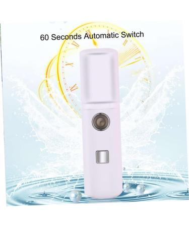 PLAFOPE 1pc Sprayer Hydrating Humidifier Face Steamer Mini Portable Face Mister Mini Air Humidifier White - Buy Online on GoSupps.com