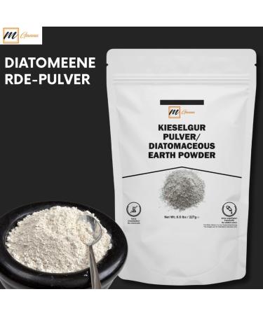  mGanna 100% Natural Diatomaceous Earth Powder for Skin Exfoliation Health and Cosmetic Formulations 227 g - Buy Online on GoSupps.com