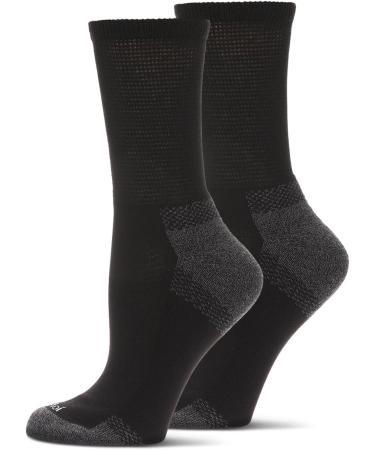 Well Fit Diabetic Half Cushion Quarter Socks - 2 Pairs Gray-Black (Size 10-13) | Comfort & Support for Diabetic Feet - Buy Online on GoSupps.com