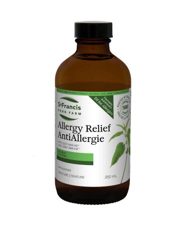 St. Francis Herb Farm Allergy Relief with Deep Immune Tincture | Addresses Underlying Cause of Allergies by Boosting Immunity | Fast-Acting Relief of Symptoms such as Sneezing Runny Nose Congestion Itchiness & Watery Eyes | 250ml