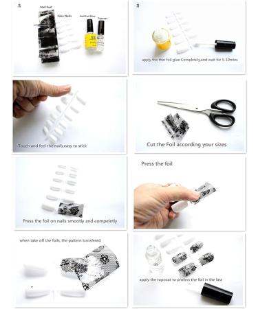 Foil Glue Gel For Foil Stickers Starry Sky Glue For Foil Sticker Nail Transfer Tips Decorations Adhesive White 15ML Nail Kits (yellow One Size) Yellow One Size - Buy Online on GoSupps.com