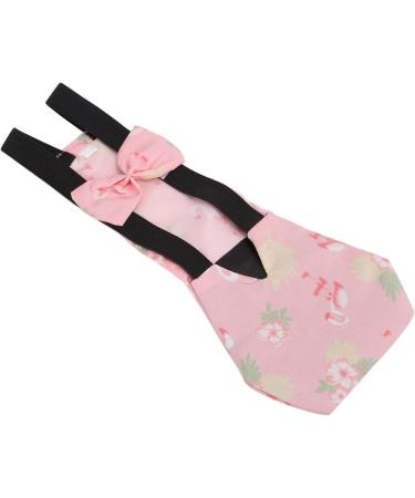 Zerodis Pet Chicken Diapers - Flamingo Pattern, Medium Size - Ideal for Poultry Pet Hygiene & Cleaning - Buy Online on GoSupps.com