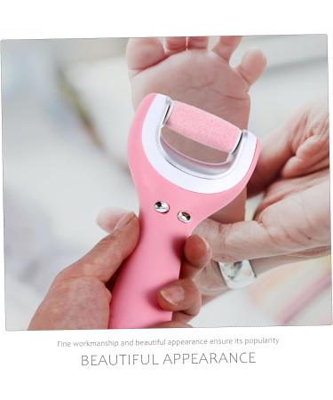 Ipetboom 1 Set Pedicure Foot Buffer Electric Foot Callous Removing Instrument Electric Scrubber Electric Foot Remover Heel Scrubber Pro Foot File Foot Quartz Major Pink - Buy Online on GoSupps.com
