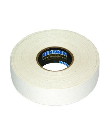 Renfrew, Cloth Hockey Tape, 1" (White, 25m)