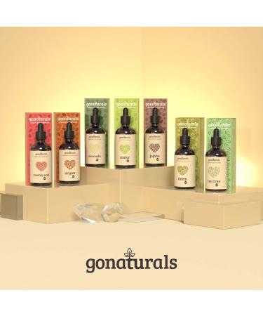 Gonaturals Neem l Bio 100ml | 100% Pure Cold Pressed Neem Oil for Pimples & Acne | Vegan Cruelty-Free Additive-Free - Buy Online on GoSupps.com