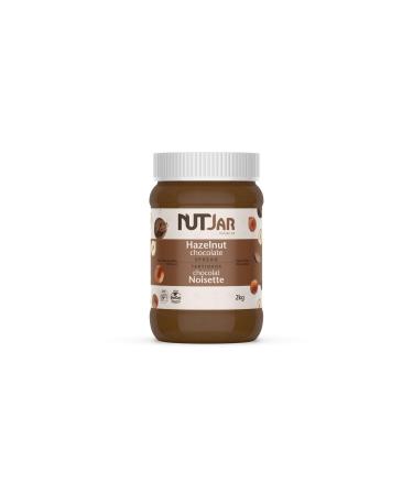 NutJar Premium Hazelnut Chocolate Spread 2 Kg No Added Colours or Preservatives Vegan Gluten Free Keto Friendly Made in Canada