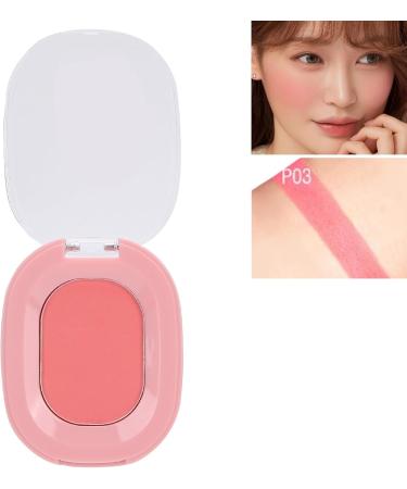 Blush Powder Makeup Highly Colored Powder Blush Contour Long Lasting Powder Add Glow to Any Skin Tone Cosmetic Tool Suitable for Daily and (Dopamine rubber powder (matte) Dopamine Rubber Powder (Matte) P03# Love Paint - Buy Online on GoSupps.com