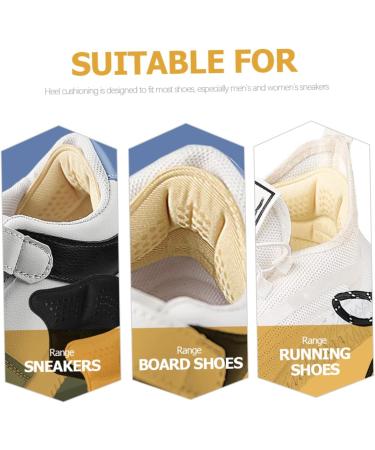 FOMIYES 12 Pairs Sneaker Heel Stickers | Adhesive Heel Cushions & Inserts for Men & Women | Self-Adhesive Foot Supplies & Heel Pads for Ultimate Comfort - Buy Online on GoSupps.com