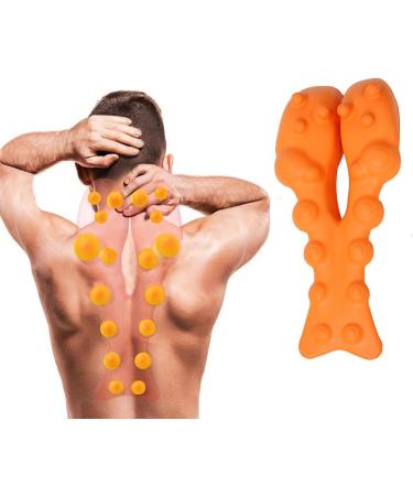 Neck Trapezius Stretcher & Massage Device | Relieve Neck & Shoulder Tension | Spine Correction Tool - Buy Online on GoSupps.com