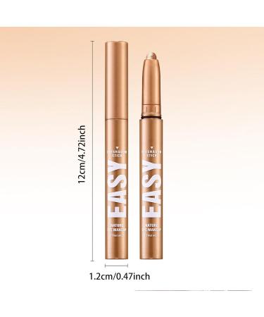 Eyeshadow Sticks Multiple-Use Shimmery Glitter Makeup Pen Highlight Base Priming Blusher Eyebrow Pencil Metallic High Gloss Creamy Make Up Pen Silky Smooth Texture Long Wearing Water (Blue One Size) 1 count (Pack of 1) Blue - Buy Online on GoSupps.com