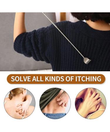 FDCGA 3-Pack Stainless Steel Telescopic Back Scratchers - Extendable Up to 50cm for Ultimate Relief - Buy Online on GoSupps.com