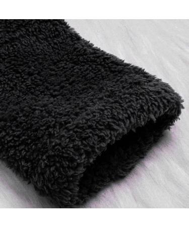 Hanxiulin Oversized Plush Jacket for Women - Warm Lined Transition Coat Casual Fashion Hoodies - Winter Black Quilted Jacket - Size 4L - Buy Online on GoSupps.com