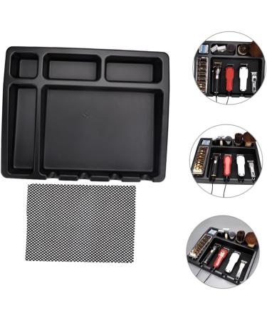 Beatifufu Barber pad Hair Scissors Electric Clippers Tool Barber Clippers Clipper Holder Hair Salon Hairdressing Tool Organizer Trimmer Hair Styling Tools Organizer Tool Holder - Buy Online on GoSupps.com