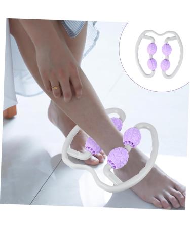 Lurrose Muscle Massager Roller Stick - Deep Tissue Massage Tools for Fitness | Handmade Plastic Violet Roller for Pain Relief - Buy Online on GoSupps.com