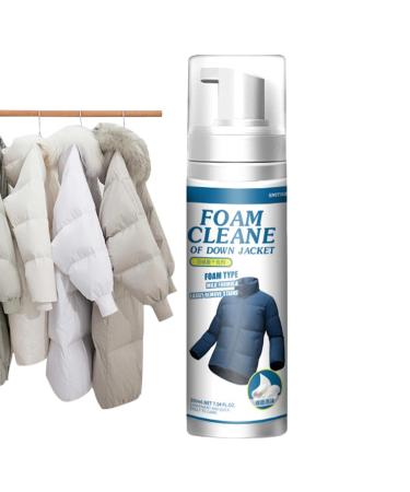 DTT Down Wear Detergent - Downwear Detergent Foam Spray - Laundry Detergent for Down Jackets Garment Stubborn Stain Cleaner for Clothes