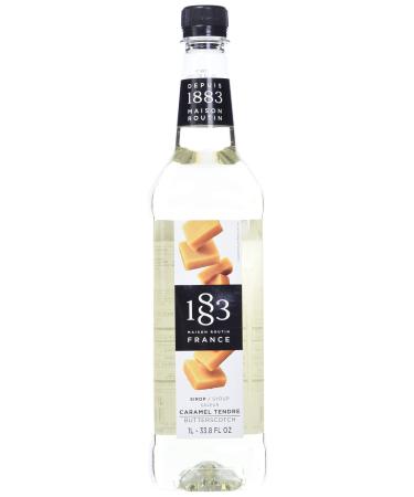 1883 Maison Routin Butterscotch Syrup 1 Litre Butterscotch 1 l (Pack of 1)