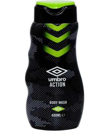 3x Umbro Action Body Wash - 400ml - (With A Free Fridge Magnet) - Buy Online on GoSupps.com