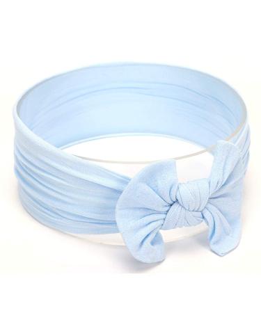 Huhu833 Baby Headbands | Cute Toddler Infant Circle Hairband (Blue) - Stretchy Headwear for Girls - Buy Online on GoSupps.com