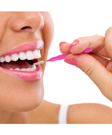 FOMIYES 100pcs Interdental Brushes - Soft Bristles & Dental Floss Heads for Ultimate Oral Care | International Shipping Available - Buy Online on GoSupps.com