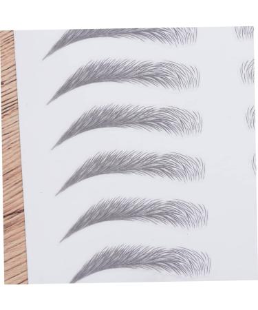 NOLITOY 2pcs 3d Eyebrow Stickers Makeup Eyebrow Tattoos Hair Kit Imitation Eyebrow Set Miss Eyebrow Trimming - Buy Online on GoSupps.com
