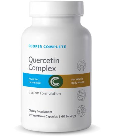 Cooper Complete Quercetin Complex with Stinging Nettles, Bromelain and Vitamin C. 120 Capsules. Pack of 1