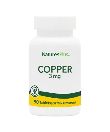 Nature's Plus Copper 3 mg 90 Tablets