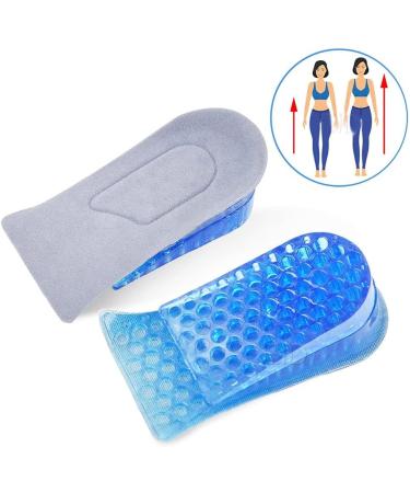 Shop 3.5cm Invisible Height Increase Shoe Insoles | Honeycomb Cushion for Taller Support | Unisex Sports Pad - Buy Online on GoSupps.com