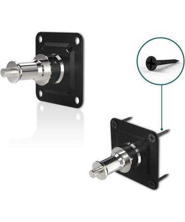 LimoStudio 2-Pack Wall and Ceiling Mount with 5/8 Stud and 1/4" Thread with Screws for Photo Studio and Video Shooting  AGG2801 2PACK - Buy Online on GoSupps.com
