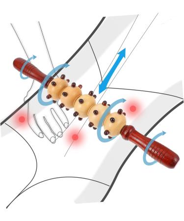 Shop Cabilock Hand Massage Devices - 5-Wheel Full-Body Foot Roller & Acupressure Stick for Ultimate Relaxation - Buy Online on GoSupps.com