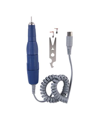 Nail Drill Handle 102L-2.35mm Electric Nail Polishing Machine Grinder Electric Nail Drill Pen Replacement Pen Manicure Tool Nail Drill Accessory for Electric Nail Manicure Blue