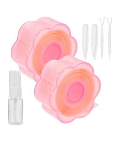 Housoutil Makeup Supplies 1 Set Lace Double Eyelid Sticker Invisible Makeup Tape 5.3x5.3cm As Shown 1