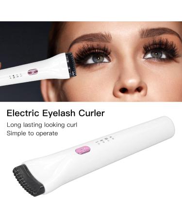Heated Eyelash Curlers - Electric Curling Tool with 3 Adjustable Temperatures | Anti-Burn Fast Heat Up for Stunning Lash Definition - Buy Online on GoSupps.com