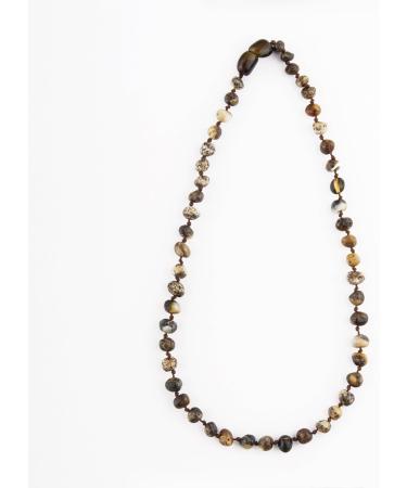 The Art of Cure Certified Baltic Amber Necklace - Green 17 Inch - Buy Online on GoSupps.com