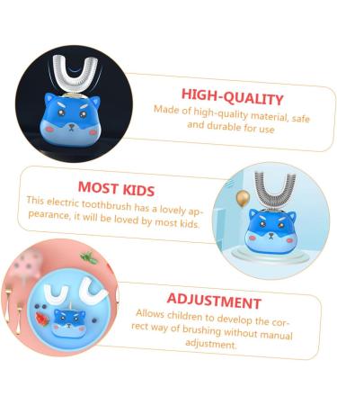 FOMIYES U-Shape Electric Toothbrush Set for Kids - Smart & Safe Children's Toothbrush - Buy Online on GoSupps.com